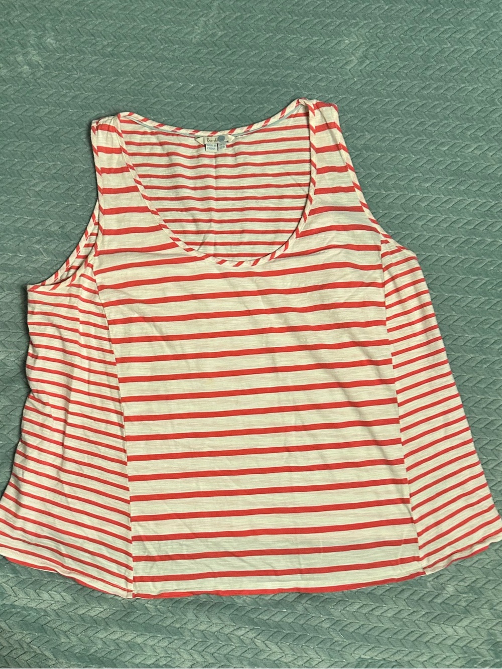 BODEN Loose Fitting Scoop Neck Sleeveless Top
